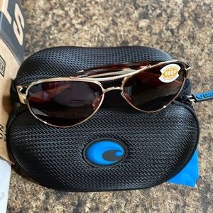 Loreto rose gold costa sunglasses